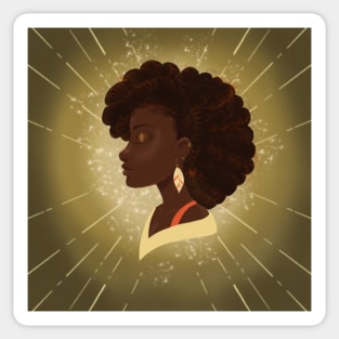 Natural Hair Magic Sticker